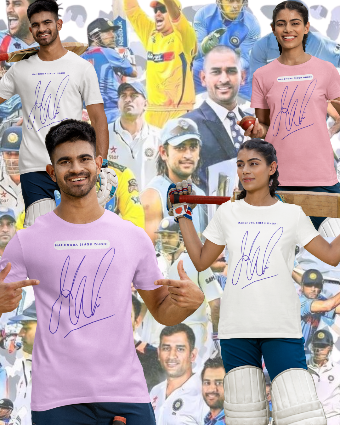 M.S. DHONI  T-Shirt